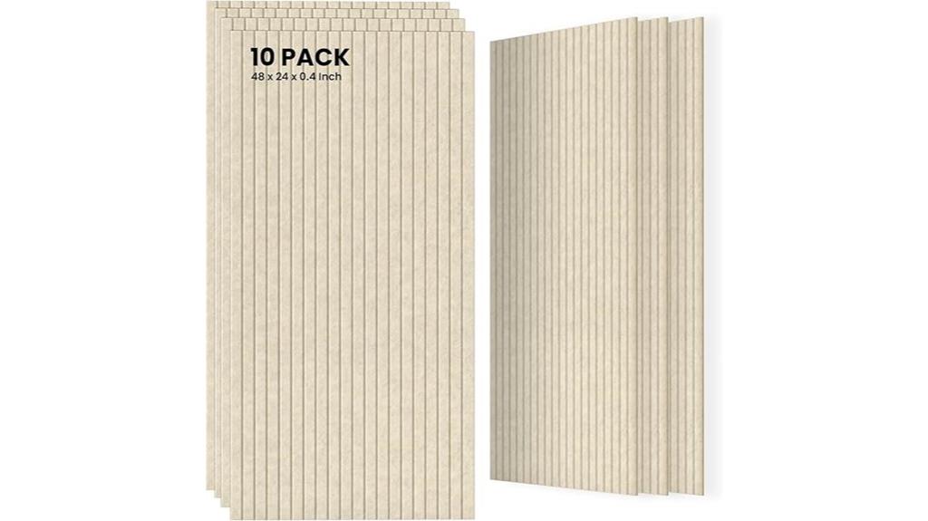 ten pack acoustic panels
