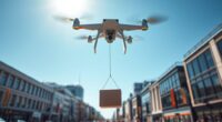 testing drone delivery services