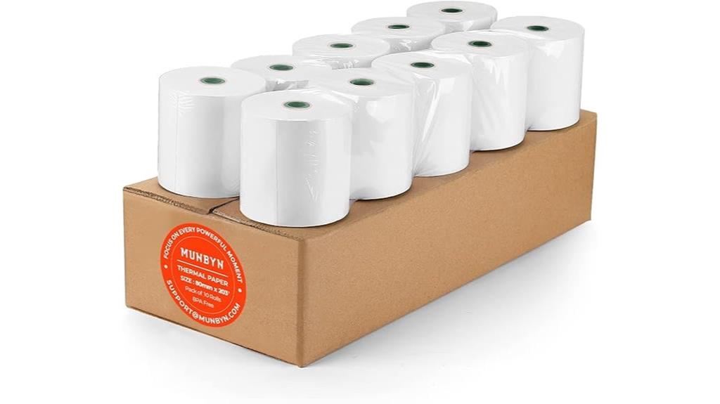 thermal paper roll set