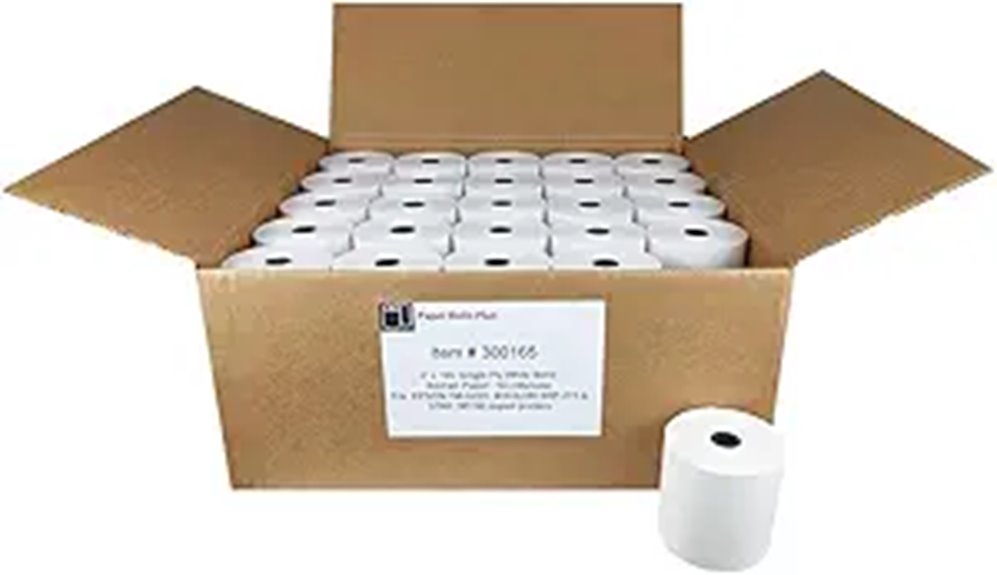 three cases of kitchen paper