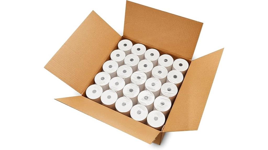 three eighths inch thermal rolls
