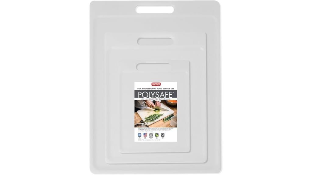 three nsf certified cutting boards