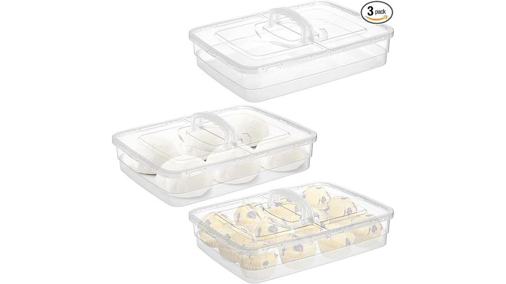 three pack pizza dough boxes