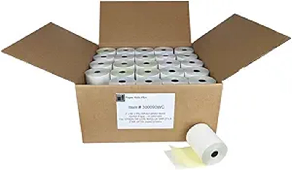 three packs of paper