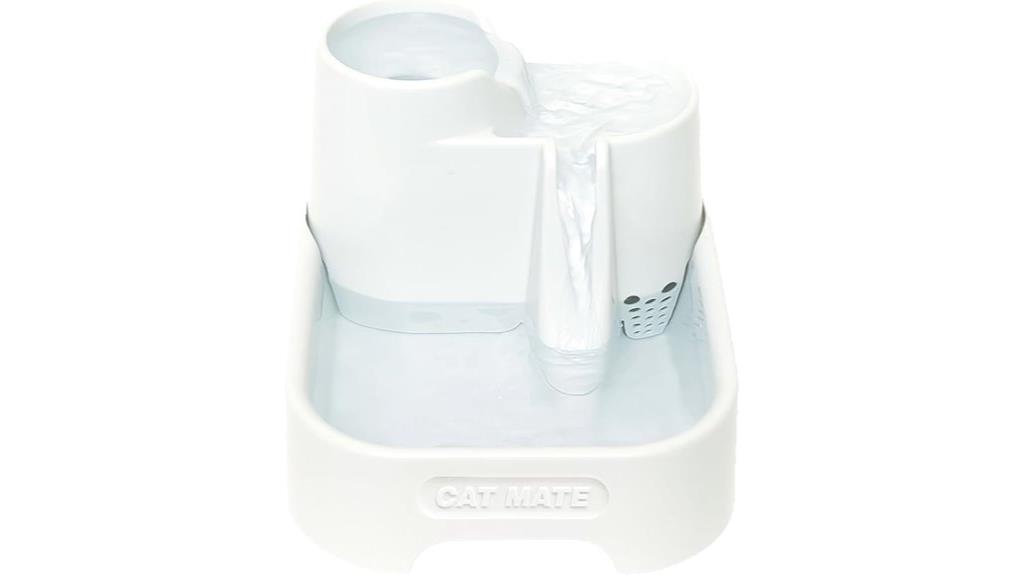 three tier pet water fountain