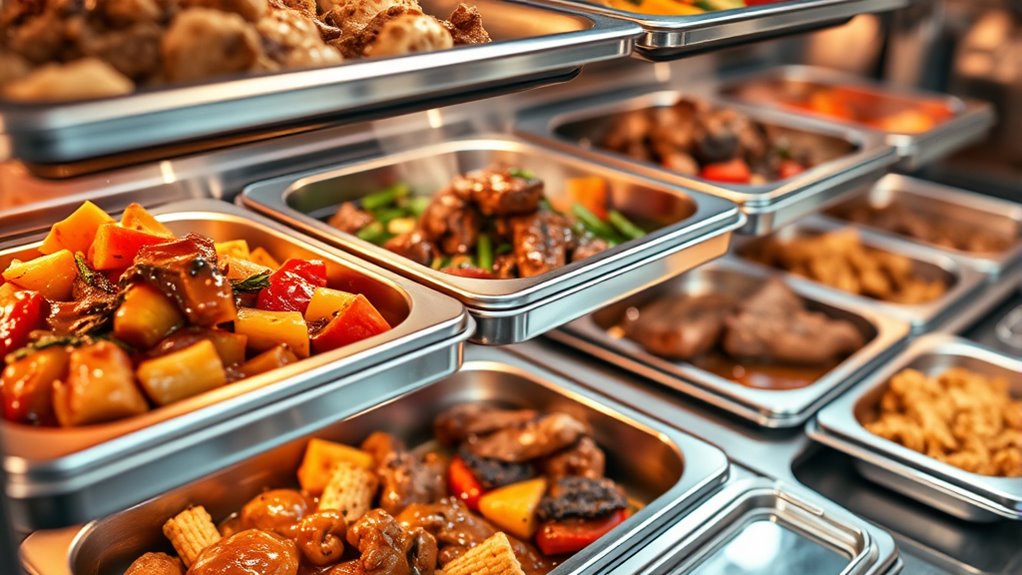 top bain marie food warmers