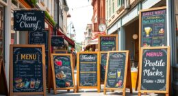 top chalkboard sign a frames