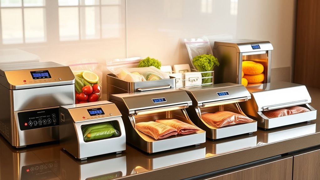 top chamber vacuum sealers
