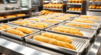 top commercial baguette trays
