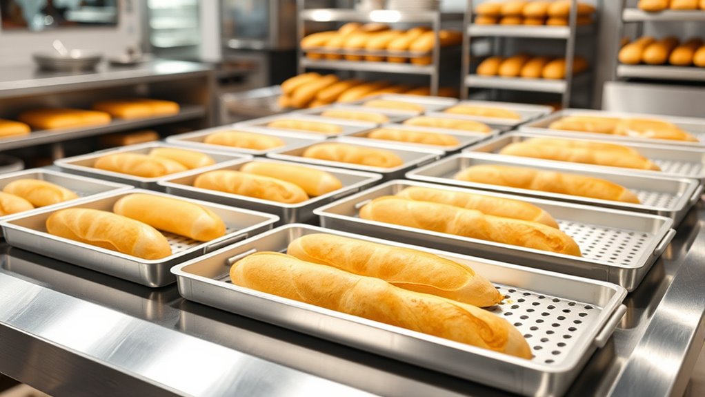 top commercial baguette trays