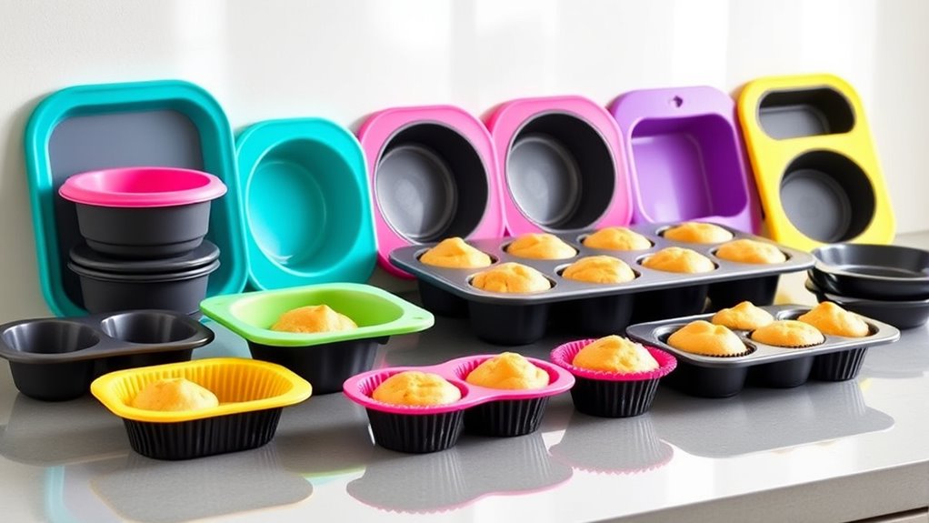 top commercial silicone muffin pans