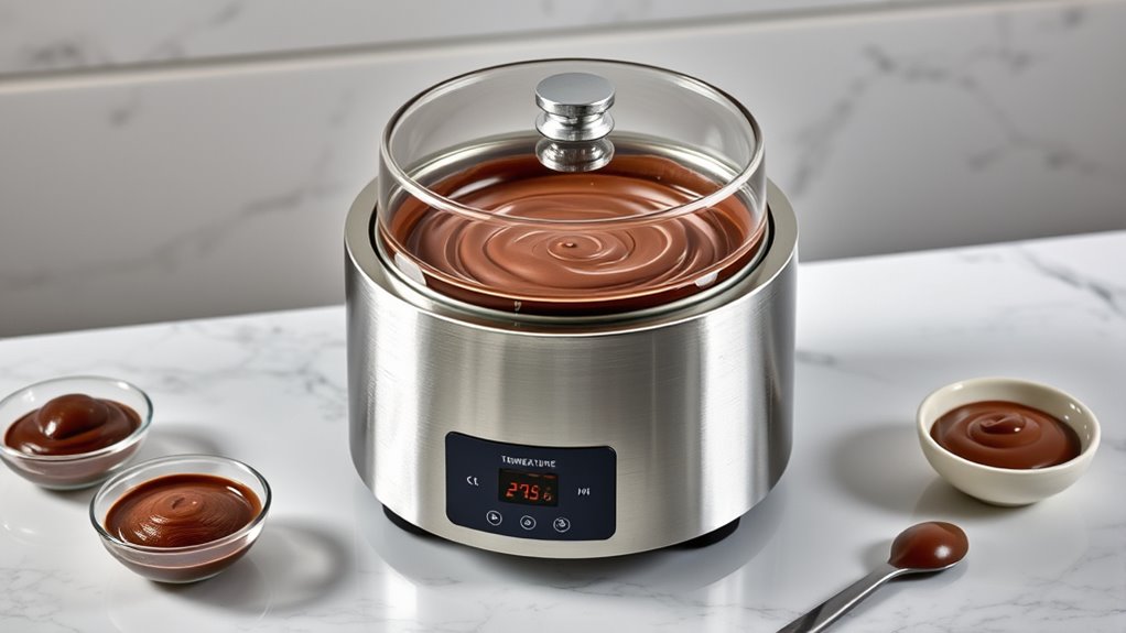 top countertop chocolate temperers