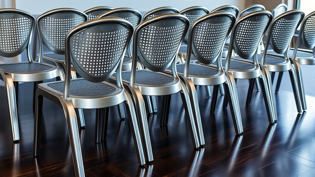 top durable stylish stacking chairs