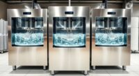 top high capacity glass washers