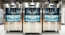 top high capacity glass washers