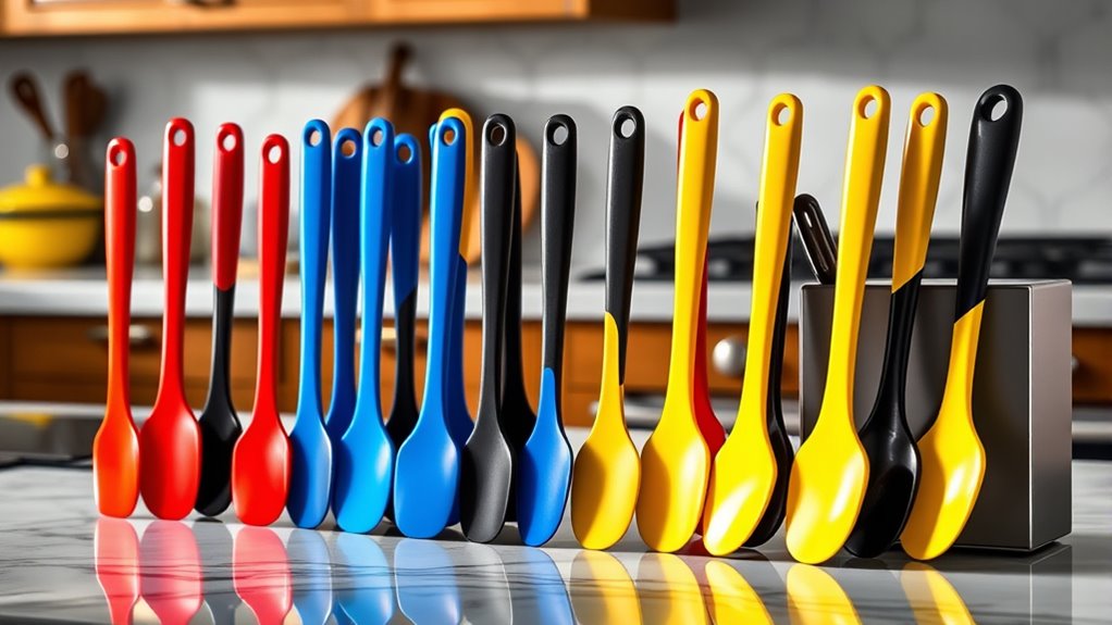 top high heat rubber spatulas