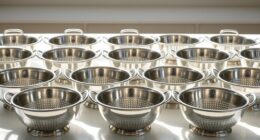 top large stainless steel strainers