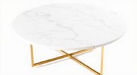 top marble round table selection