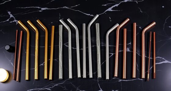 top metal straws for drinks