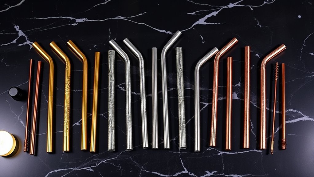top metal straws for drinks