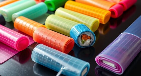 top plastic sushi rolling mats