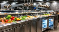 top refrigerated prep tables
