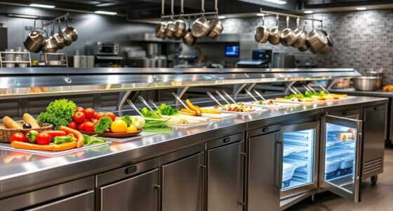top refrigerated prep tables