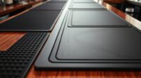 top rubber bar mat options