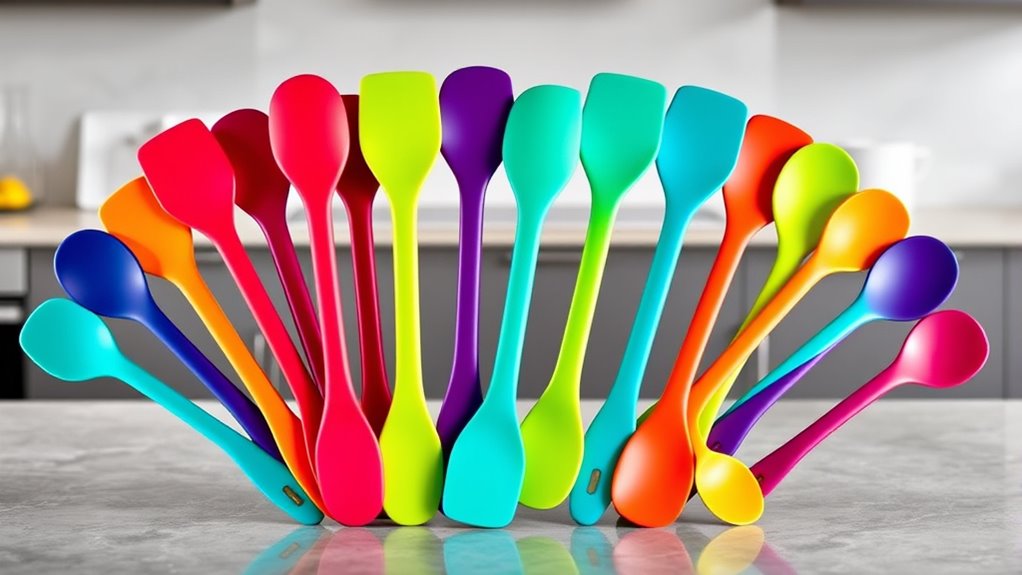 top silicone spatula sets