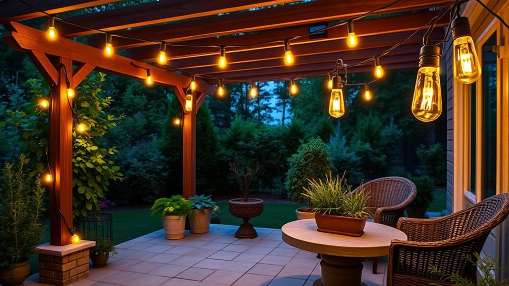 top solar patio string lights