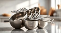top stainless steel measuring cups