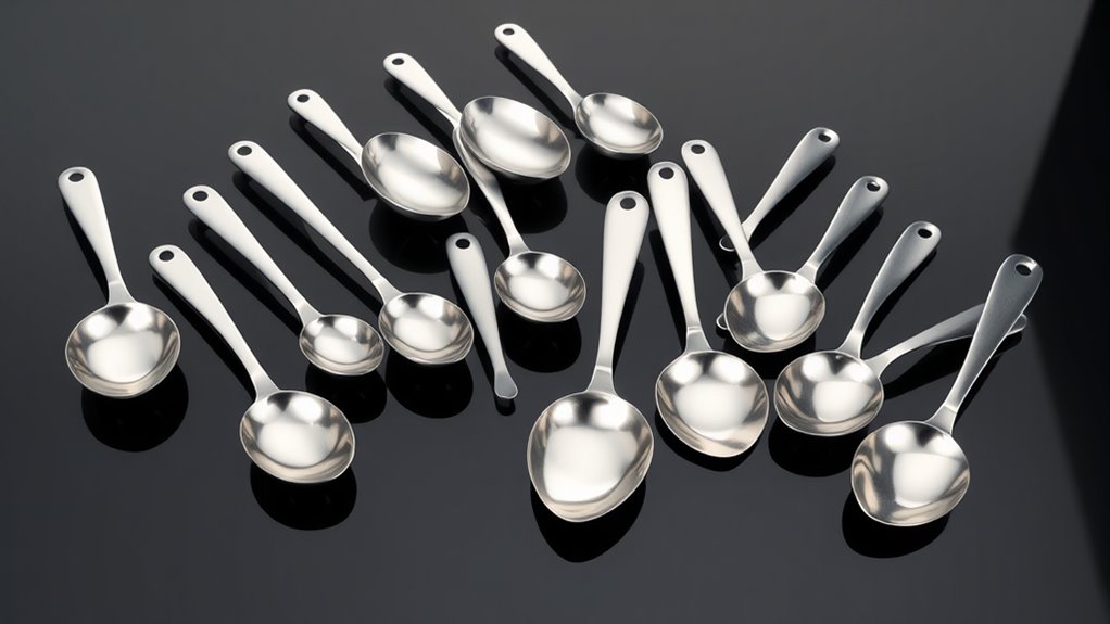 top stainless steel scoops