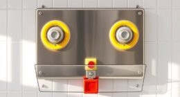 top wall mounted eyewash stations