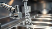 top water saving spray valves