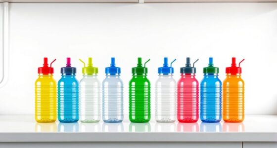 top wide mouth squeeze bottles