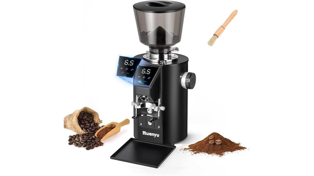 touch screen coffee grinder