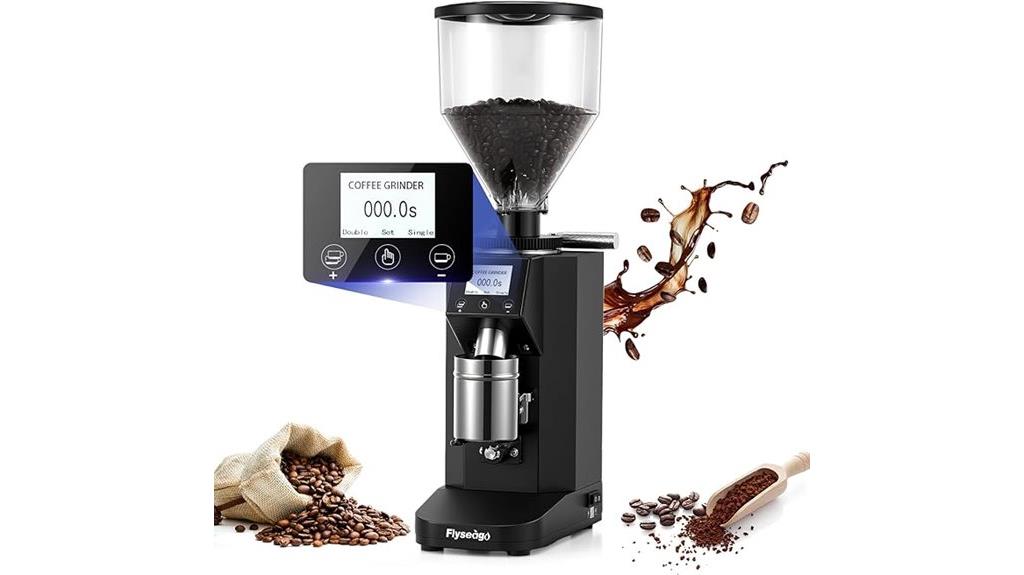touch screen commercial grinder