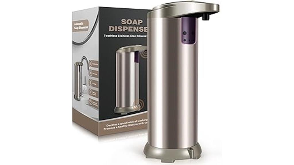 touchless soap dispenser adjustable