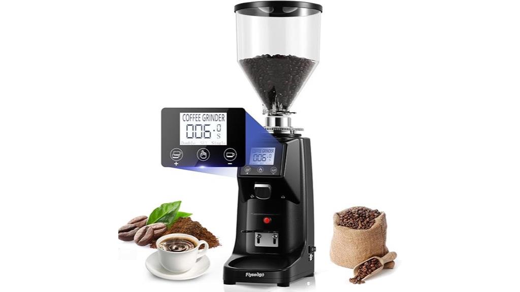 touchscreen commercial coffee grinder