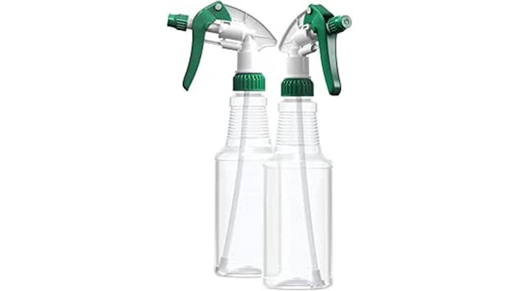 two bpa free spray bottles