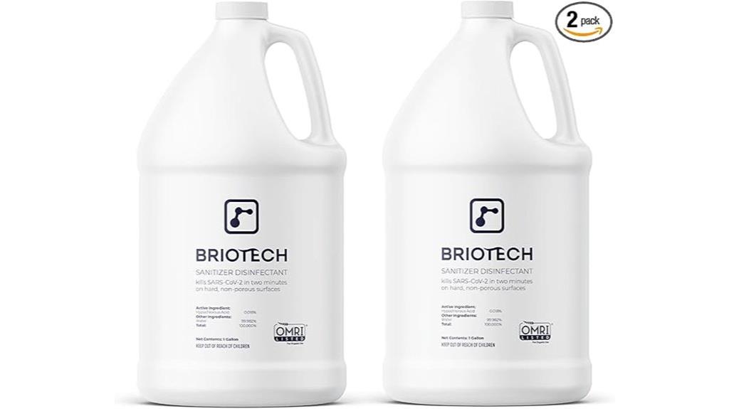 two gallon disinfectant refill