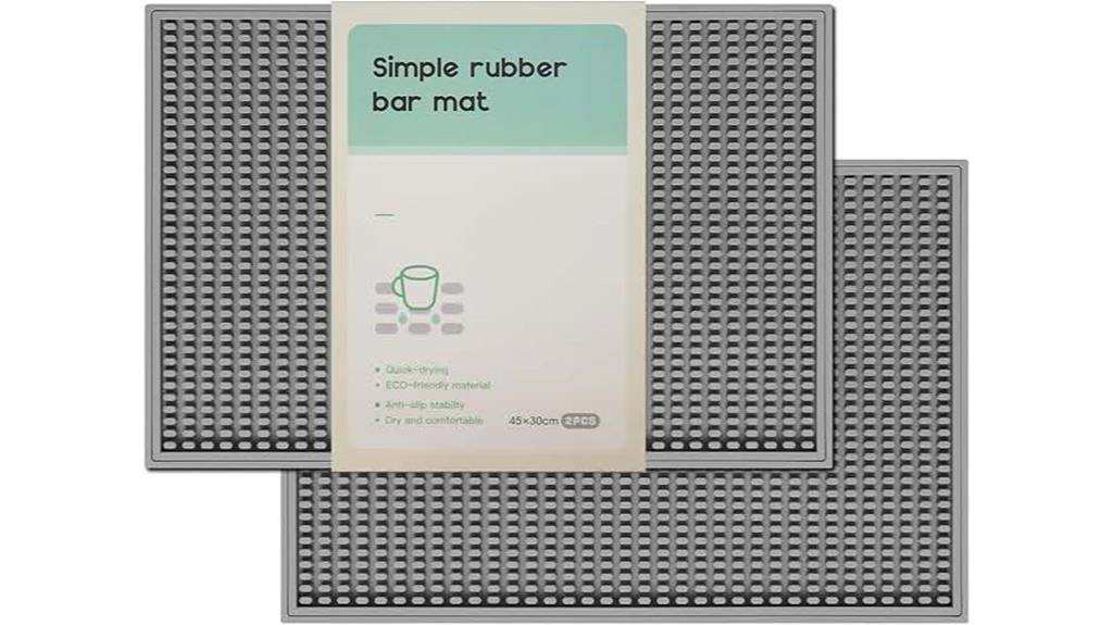 two pack bar mats