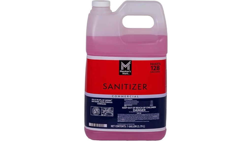 two pack large sanitizer bottles