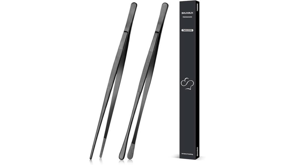 two piece 12 inch tongs