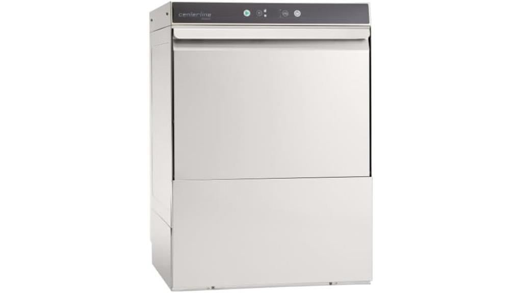 undercounter glass dishwasher