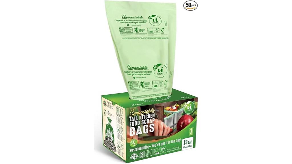 unni compostable trash bags