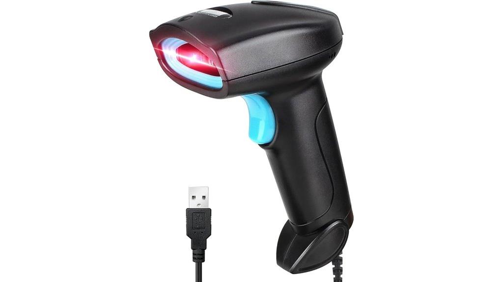 usb 1d ccd barcode scanner
