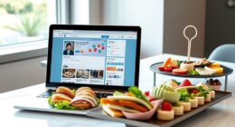 using linkedin for catering