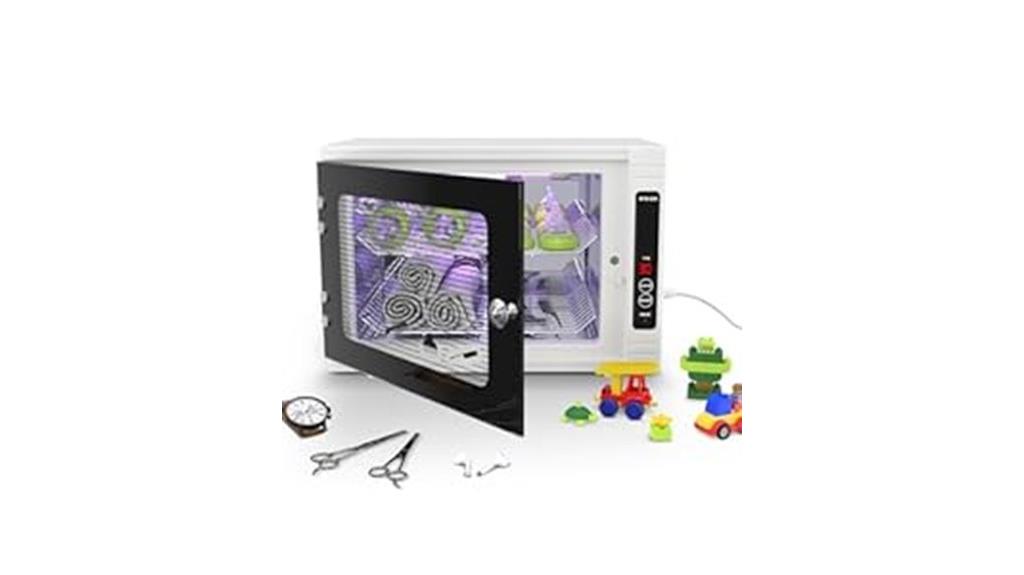 uv nail light cleaning cabinet