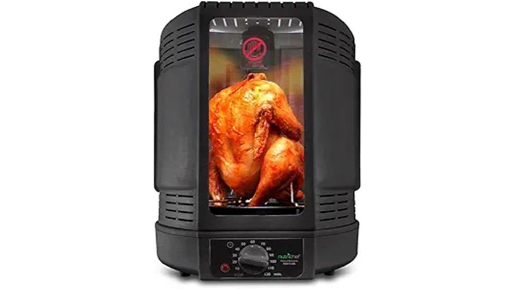 vertical countertop roasting oven